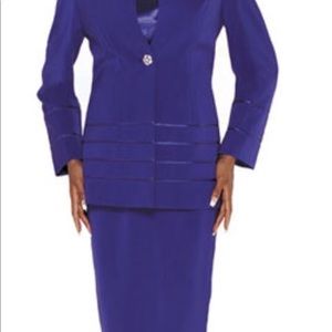 G.M.I. 3-PIECE SKIRT SUIT
